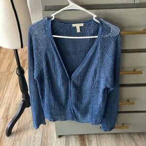 Eileen Fisher Blue Cardigan Sweater